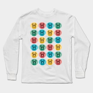 Golden Retriever Circles Long Sleeve T-Shirt